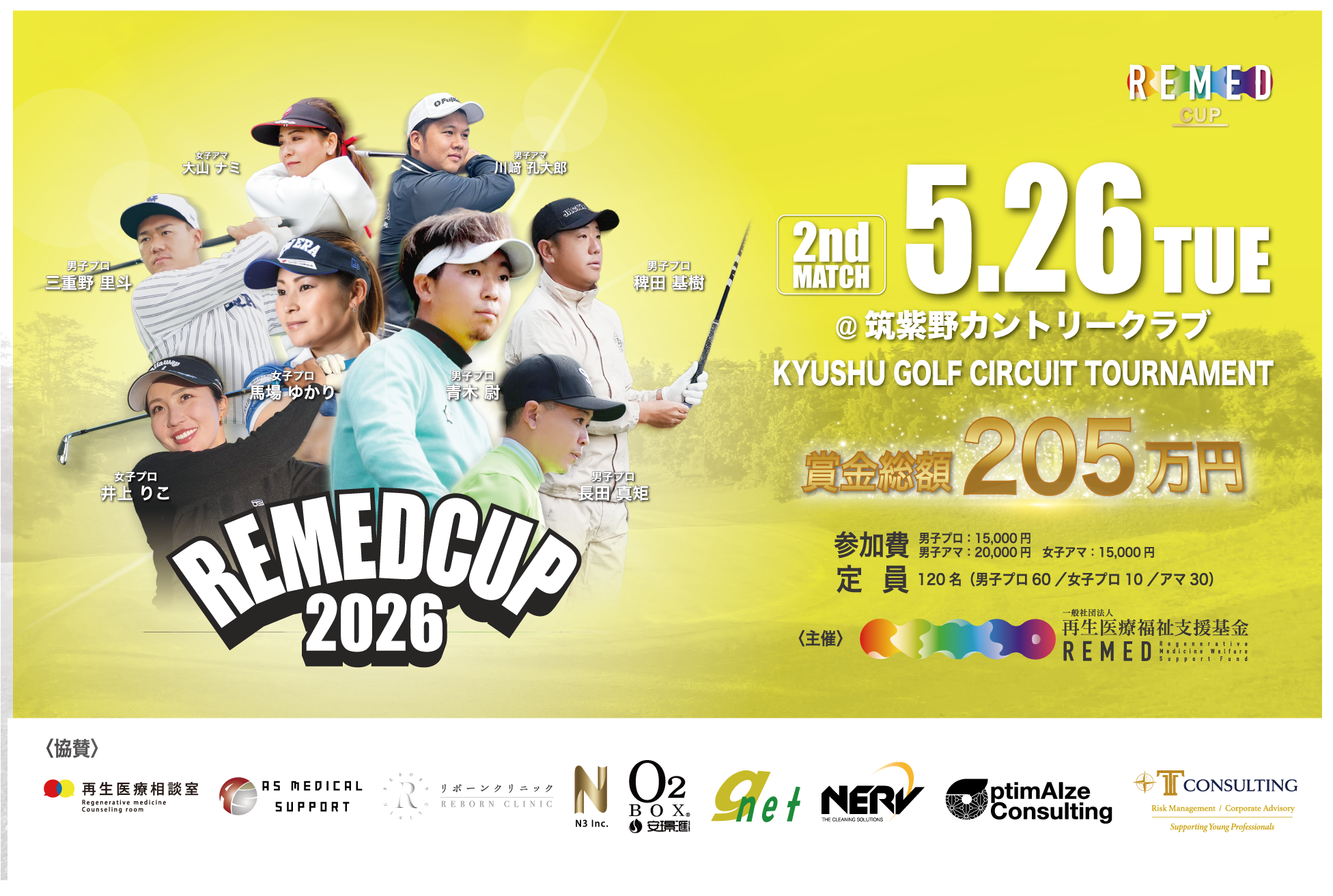 一般社団法人再生医療福祉支援基金主催REMED CUP(リーメドカップ） 男子サーキット競技大会